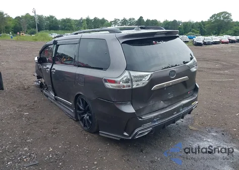 2013 Toyota Sienna Se 8 Passenger from USA, damaged, VIN 5TDXK3DC2DS380279